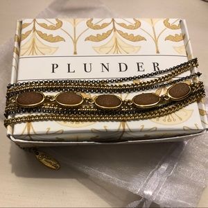 Plunder Emmie druzy bracelet